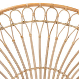 bali & pari Devereaux Modern Bohemian Natural Rattan King Size Standalone Headboard bali & pari