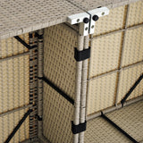 Outsunny Furniture Clips, Outdoor Sectional Couch Connectors, Wicker Furniture/Chair Clamps for a Module Patio Sofa, Set of 10 Outsunny