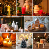 BLESTALIDO 20 Vibrant Colors Candle Dye - Highly Concentrated Liquid Candle Colorant for Soy Wax BLESTALIDO