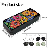DIZAKIM 1pcs 5d Diamond Art Kits for Adults Small Diamond Painting Kit Gem Art Paint by Diamonds Dots Eyeglasses Case DIY for Beginner Women (#10) DIZAKIM