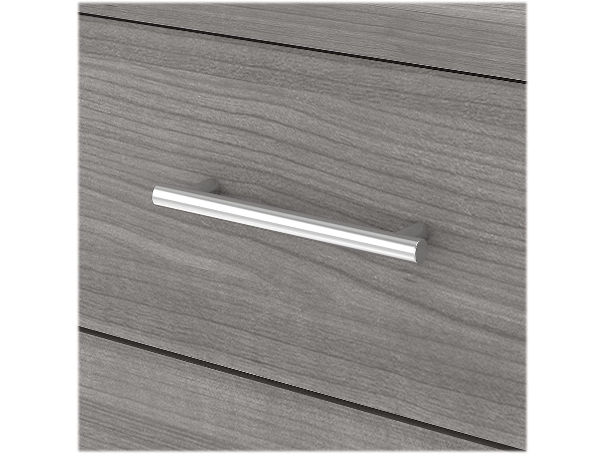 Bush Furniture Somerset 72W Office Desk with Drawers in Platinum Gray Bush Business Furniture