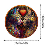 Wooden Puzzle for Adults, 200 Piece Irregular Animal Shaped Wooden Jigsaw Puzzles, Unique Puzzles for Adults, Creative Gift for Teenagers and Adults WHJSG