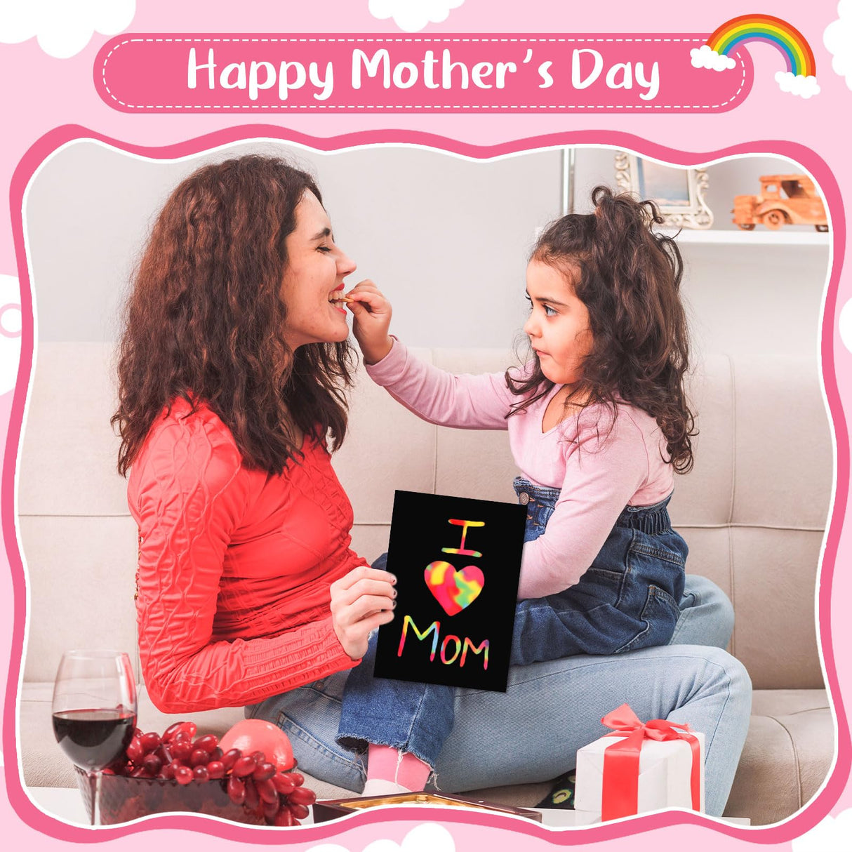 90 Pcs Scratch Art Paper Rainbow Sets, Scratch Paper Rainbow Black Scratch Off Paper Art Gifts for Kids Art Craft Supplies Kits Prudiut