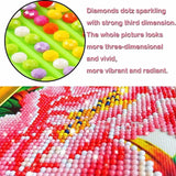 DOTZSO Diamond Art Kits for Adults 6 PCS DIY Full Diamond Art kit with Crystal Cross Stitch Picture Art and Craft for Adult Beginners 12x16 Inches (Landscape Abstract) DOTZSO
