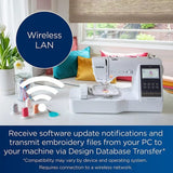 Brother SE700 Combo Embroidery & Sewing Machine with 4" x 4" Embroidery Hoop and 40+ Accessories Brother