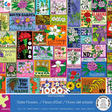 Ceaco - Tracy Flickinger - State Flowers - 1000 Piece Jigsaw Puzzle Ceaco