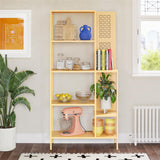 Mr. Kate Annie Metal Bookcase, Sunny Yellow Mr. Kate