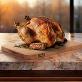 John Boos Boos Block Chop-N-Slice Series Reversible Wood Cutting Board with Integrated Finger Grips, 1.25-Inch Thickness, 18" x 12" x 1 1/4", Maple John Boos