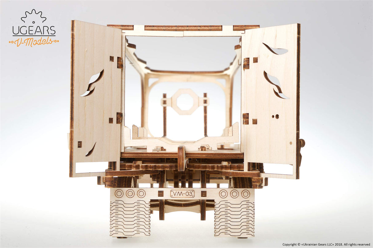 UGEARS Trailer for Heavy Boy Truck VM-03 Self-Assembling 3D Wooden Model UGEARS