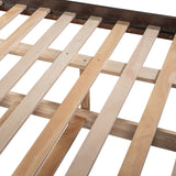 Merax Bunk Bed with Trundle, Full-Over-Full Wood Bed Frame No Box Spring Needed for Kids, Boys or Girls, Espresso Merax