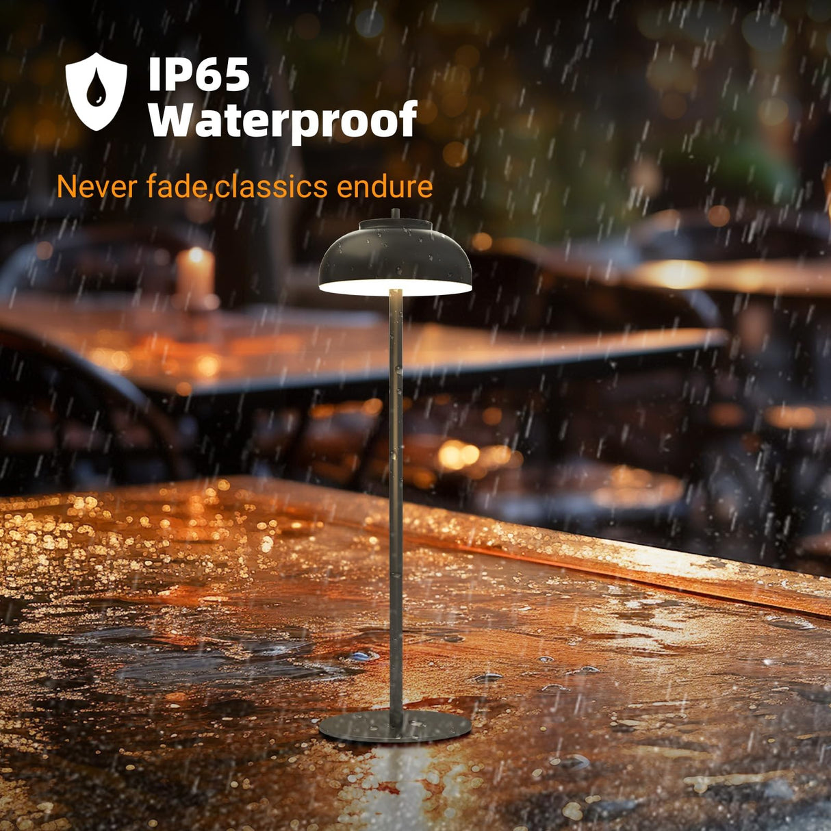 Moragin 2 Pack Led Cordless Table Lamps Rechargeable,Table Lights Battery Operated-IP65 Waterproof-for Outdoor Patio/Restaurants/Home/Dinner/Table top Lighting-Rechargeable Touch Lamp Moragin