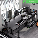 Klobel X-Win Electric Height Adjustable Standing Desk, 71" x 31.5" Inch 4-Leg Ergonomic Sit to Stand Desk, Powerful Dual Motor Work Desk with Locking Klobel