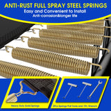 SKYUP 2025 Upgraded 8 10 12 14 15 16 FT 1500lbs Tranpoline for Kids and Adults with Light+Sprinkler+Socks, Recreational Tranpoline with Basketball Hoop, Ladder, ASTM Approved Tranpoline for 7-10 Kids SKYUP