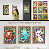 FFPTBNYX 12 Pack Diamond Painting Kits for Adults 5D Full Drill Diamond Art Paint with Round Diamonds DIY Gem Painting Kit for Home Wall Decor Gifts(12" x 16") FFPTBNYX