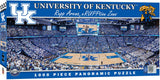 MasterPieces - 1000 Piece Jigsaw Puzzle, NCAA Kentucky Wild Cats, Panoramic Basketball Stadium View, Fun for Adults and Family, 13" x39 Masterpieces