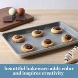 Sur La Table Kitchen Essentials Bake Sale 13 X 9 Inch PFOA, PFAS, PTFE Free Nonstick Cookie/Baking Sheet - Linen White Sur La Table