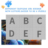 Jigsaw Puzzles 1000 Pieces for Adults, Families (Space Traveler, Solar System) Pieces Fit Together Perfectly Nattork