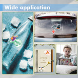 KOALA Sublimation Sticker Paper Glossy White Waterproof Vinyl 8.5x11 inch 25 Sheets, Quick Dry Vivid Colors Holds Ink well KOALA PAPER