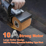 MAXXT Burnishing Polishing Machine, 1300w Surface Conditioning Tool, 6 Speed Variable 3200RPM Motor Drum Machine Grinder, Handheld Electric Stainless Steel Polisher With 3 Polishing Wheels MAXXT