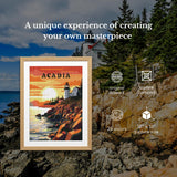 Neopalette Diamond Painting Kits for Adults, Art and Craft, Full Drill Diamond Painting Abstract and Ornaments, DIY 5D Diamond Art Craft (Acadia) Neopalette