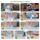 American Soy Organics Freedom Soy Wax Beads for Candle Making - Natural Candle Making Supplies - Paraffin-Free, Beeswax-Free Candle Wax for Container Candles, Tealights and Wax Melts, 25 lbs American Soy Organics