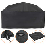 ZENY 32in Outdoor Fire Pits Outside Wood Burning Firepit Square Metal Fireplace Table Fire Bowl with Grill,Screen and Poker for Camping Bonfire Backyard BBQ ZENY