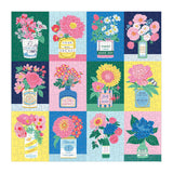 Galison Ever Upward Jigsaw Puzzle, 500 Pieces, 20” x 20” – Colorful Jigsaw Puzzle Featuring Illustrations by Emily Taylor – Thick, Sturdy Pieces, Challenging Family Activity, Great Gift Idea Galison