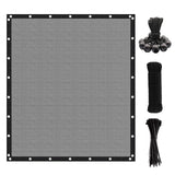 Artpuch Pergola Shade Cover with Grommets 8x10 FT 90% UV Block Outdoor Sun Shade Cloth Privacy Screen for Patio (Customized Available) Light Grey Artpuch