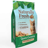 Naturally Fresh Cat Litter Made From Walnut Shells, 1-2 Cats, Unscented, Upcycled, Easy Scooping, Sustainable, 26 Lbs Naturally Fresh
