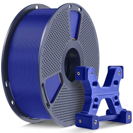 SUNLU PETG Filament 1.75mm with Upgrade Reusable Spool Compatible with Bambulab Refill Filament, 1kg(2.2lbs) Blue SUNLU