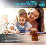 3Dmate Starter - Transparent 3D Pen Mat 9 x 7 Inches with Compatible Stencils Book - Flexible Two-Sided Heat-Resistant Silicone - 3D Pen Accessories - Templates for Kids, Adults 3Dmate