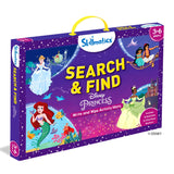Skillmatics Search and Find Disney Princess Educational Game - Reusable Preschool Learning Activities, Perfect for Toddlers & Kids Who Love Toys, Art & Crafts, Gifts for Boys & Girls Ages 3, 4, 5, 6 Skillmatics