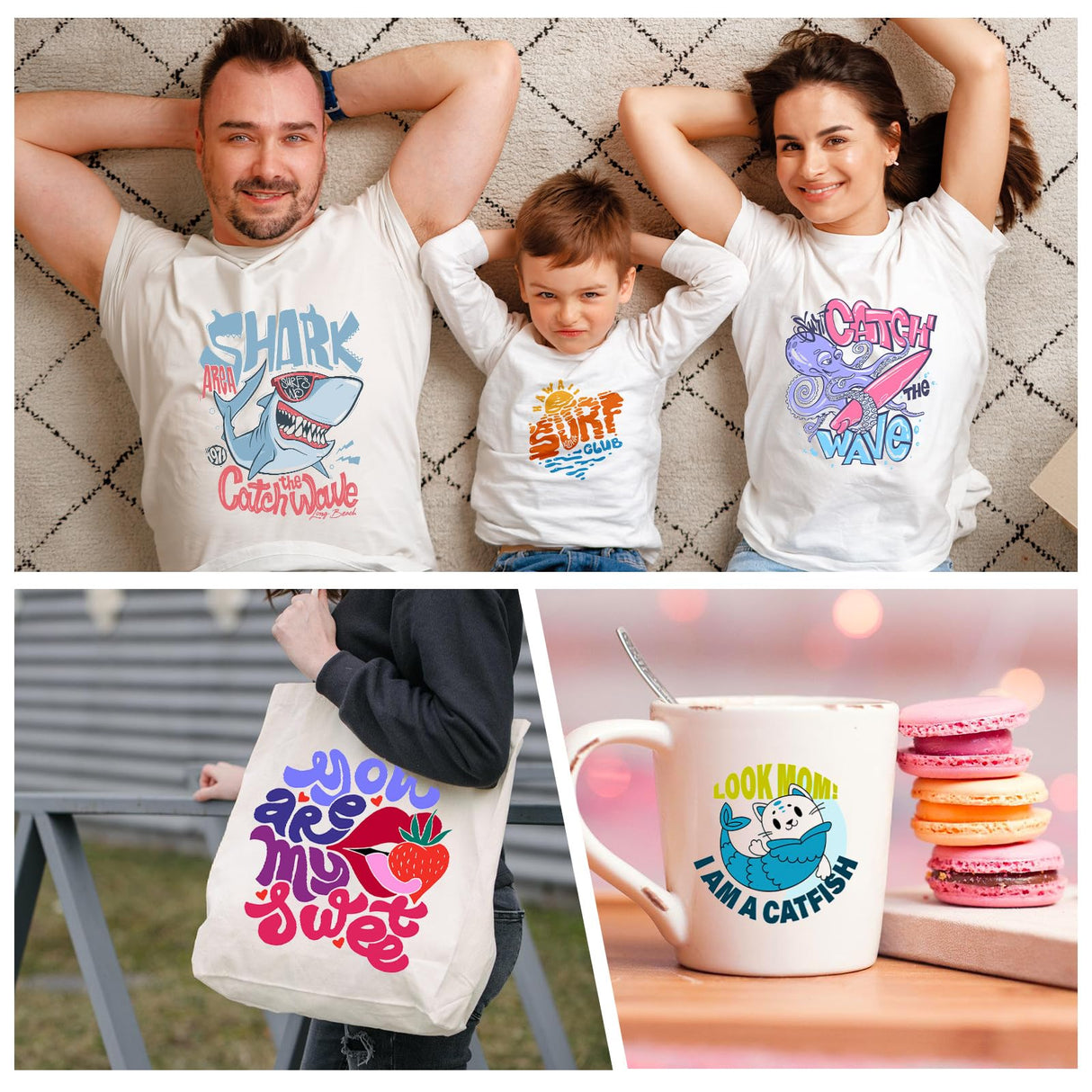 Lzerking Sublimation Paper 8.5x11 Inch 125gsm 400 Sheets, Heat Transfer Paper for Inkjet Printers - Ideal for Various Coatings, DIY Projects, T-Shirts, Phone Cases, Mugs Lzerking