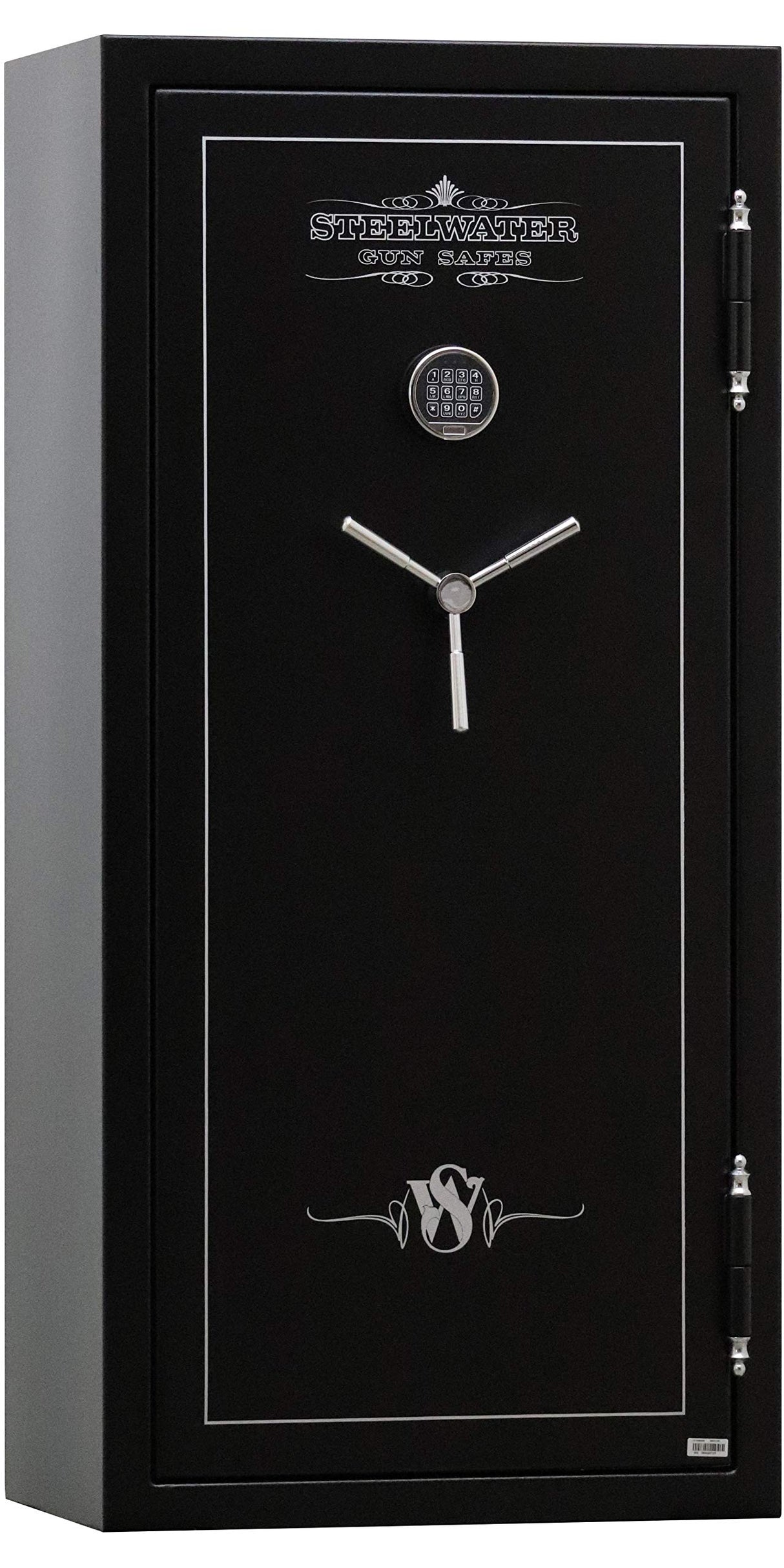 STEELWATER GUN SAFES New and Improved Steelwater Heavy Duty 20 Long Gun Fire Protection for 60 Minutes AMSW592818-blk Steelwater Gun Safes
