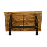 East West Furniture V-Style 9 Piece Kitchen Set Includes a Rectangle Table with V-Legs and 8 Black Linen Fabric Parsons Dining Chairs, 40x72 Inch, V677FL624-9 East West Furniture