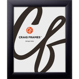 Craig Frames 19.25x26.75 Puzzle Frame – Contemporary Black, 1-Inch Wide, Horizontal or Vertical Wall Mount for Completed Jigsaws Craig Frames