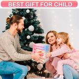 Hicdaw All-in-One Electric Bead Spinner with 7200 PCS Clay Beads for Necklaces and Bracelets, Efficient Jewelry Making Kit, Perfect Craft Gift for Teens Adults, Easy Operation, Quick Results, Pink Hicdaw