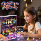 QLRR Mystery Mix Potion Craft Kits for 6 7 8 9 10 11 12+ Year Old Girls DIY Best Birthday Gift for Girls & Boys ，Mix 24 Fairy Bottles Potion Gifts Kids 6-8 Year Old Girl Birthday Gift QLRR