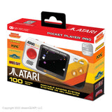 My Arcade Atari Pocket Player Pro: Handheld Portable Video Game Console with 100 Games, 2.75" Color Display, Ergonomic Design My Arcade