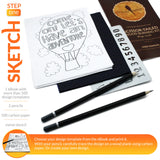 Scissor-Tailed Beginners Wood Burning Kit 140 Pieces. Best Gift Idea for Art & Craft Kit Lovers. Woodburning DIY Hobby Kits with 9 Large Wooden Plaques to Make Unique Wood Burning Projects Scissor-Tailed