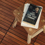 Solid Wood Interlocking Flooring Tiles (Pack of 10, 12" x 12"), Acacia Deck Tiles, Floor Tiles for Both Indoor and Outdoor Use, Waterproof All Weather, 9 Slat (12 x 12, 9 Slat) HOUSE84VN