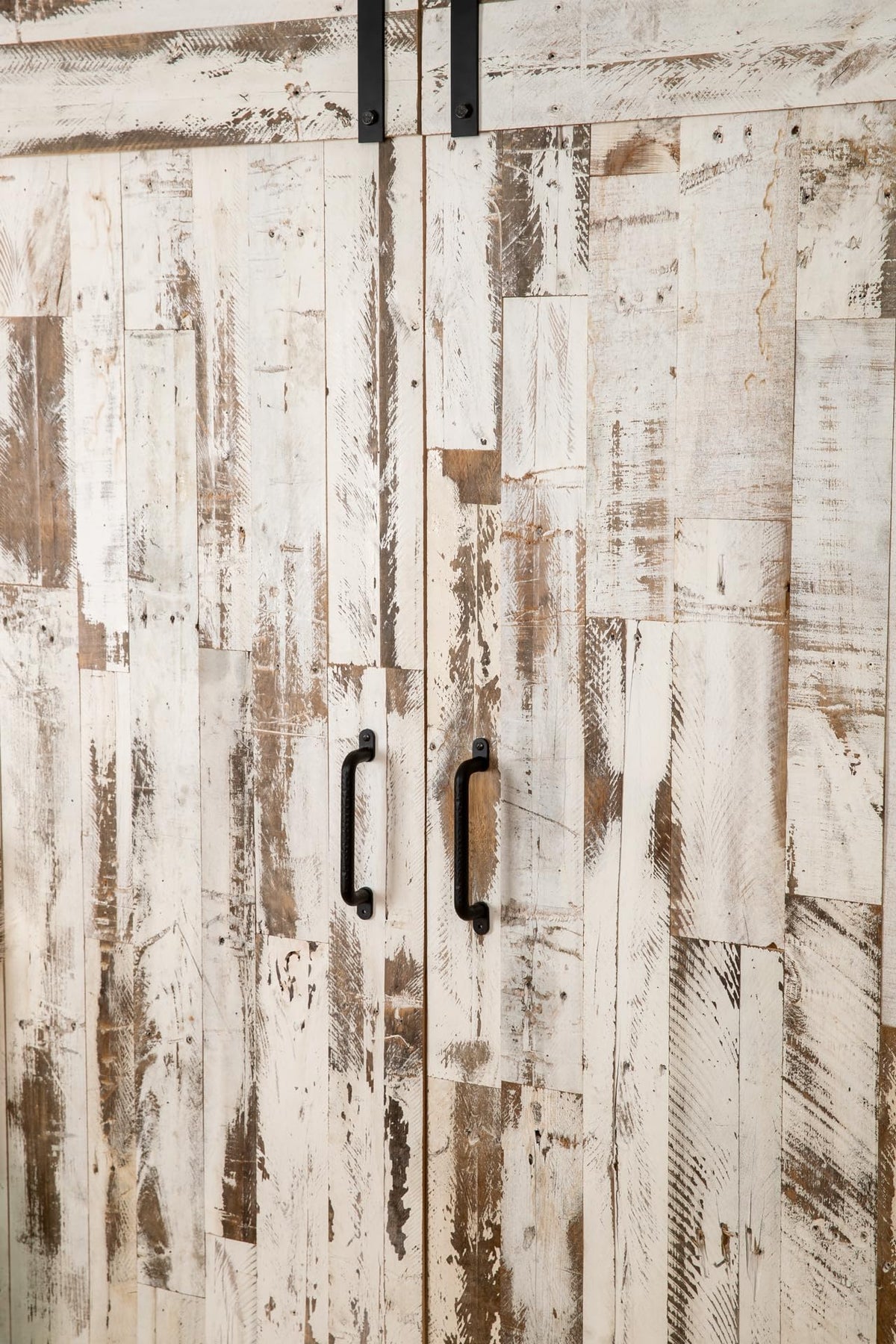 Vintage Harvest Whitewashed Reclaimed Barn Wood Wall Planks- Rustic Kiln Dried Wood Panels, Easy to Install, DIY Accent Wall for Your Home (10 Square ft.) VINTAGE HARVEST RECLAIMED LUMBER U.S.A.