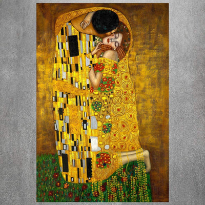 WEIYP 5D Diamond Painting Kits for Adults Full Drill The Free Hummingbird Embroidery Rhinestone Painting Full Drill Paint with Diamond for Home Wall Deco-Gustav Klimt De Kus(13.7X21.7inch/35X55cm)