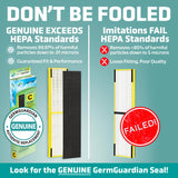Germ Guardian FLT5000 True HEPA Genuine Air Purifier Replacement Filter C for GermGuardian AC5000E, AC5250PT, AC5300B, AC5350B, CDAP5500, and More GermGuardian