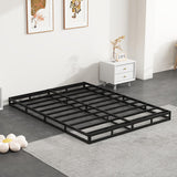 NHODIR Box Spring for Full Bed, 5 inch Full Size Box Spring Only, Strong Metal Frame Mattress Foundation, No Noise, Easy Assembly NHODIR
