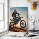 Sport Motorcycle Motocross Racing Theme Paint by Numbers Kit for Adults Beginners Adult Paint by Number Kits on Canvas DIY Acrylic Oil Paints Paintwork with Paintbrushes for Gift Home Wall Decor 16*20 TKJMCSW