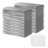 jxgzyy Reflective Insulation Roll Garage Door Insulation Panels Pre-Cut Kit 16 Sheets Double Bubble Reflective Insulation Foam Panels 23.62" X 47.24" for Windows, Garage Door, RV, Roof, Attic, Car jxgzyy