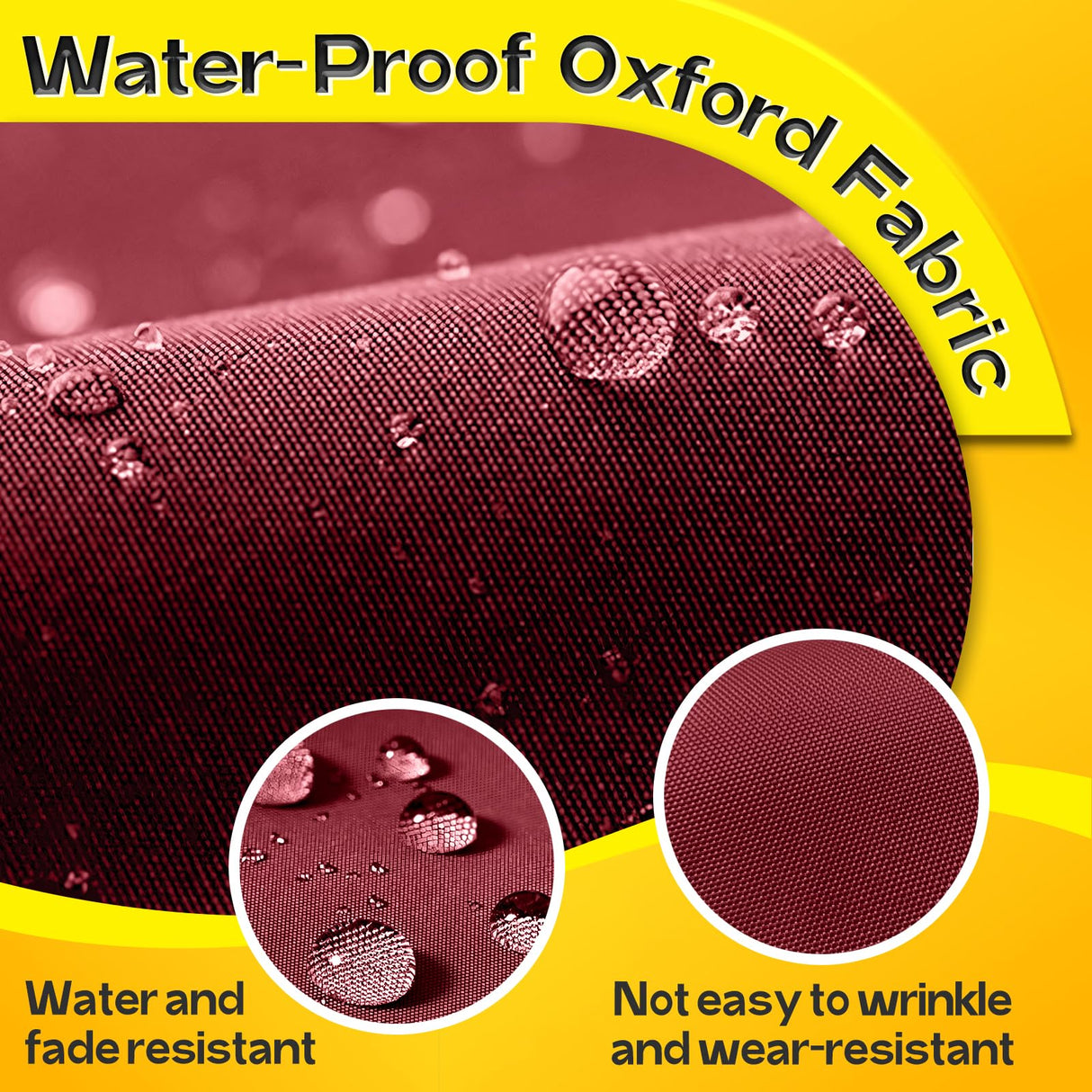 MAGIC ELEPHANT Egg Chair Cushion, Memory Foam Indoor Outdoor Hanging Egg Chair Cushion Replacement, Patio Basket Swing Cushion with Headrest (Red) MAGIC ELEPHANT