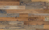 Luxdecor Real Reclaimed Wood Planks for Wall-10 Pieces Easy Nail-Up Shiplap Rustic Style 6" Wide Wood Shiplap Panels for Wall 19.44 Sq Ft (Natural Weathered Brown) Luxdecor