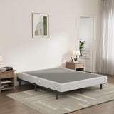 Bedsnus King Size Box Spring and Cover Set, 9 Inch High Profile Metal BoxSpring, Heavy Duty Structure Mattress Foundation, Noise Free, Non-Slip, Easy Assembly Bedsnus